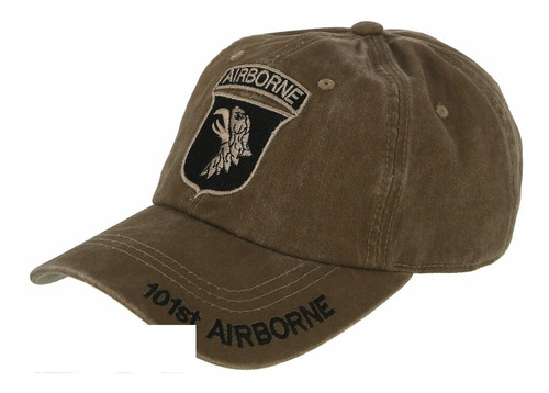 Gorra Us Army 101st Abn Airborne Brown - A Pedido_exkarg