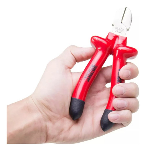Pinza Alicate Corte Oblicuo Aislada 1000v 7 PuLG 180mm Color Rojo
