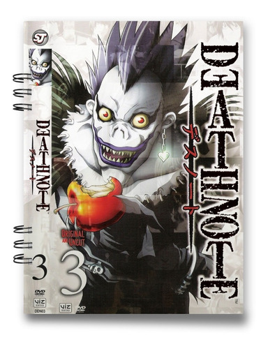 Imagen 1 de 10 de Cuaderno Anime Death Note 15x20 Cms Media Carta