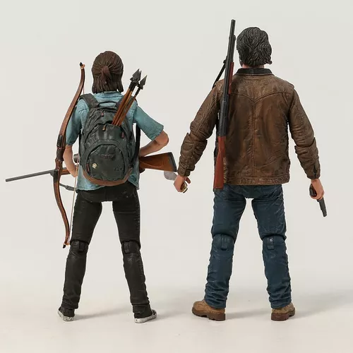 Action Figure The Last Of Us 2 Joel Ellie Neca C/acessórios