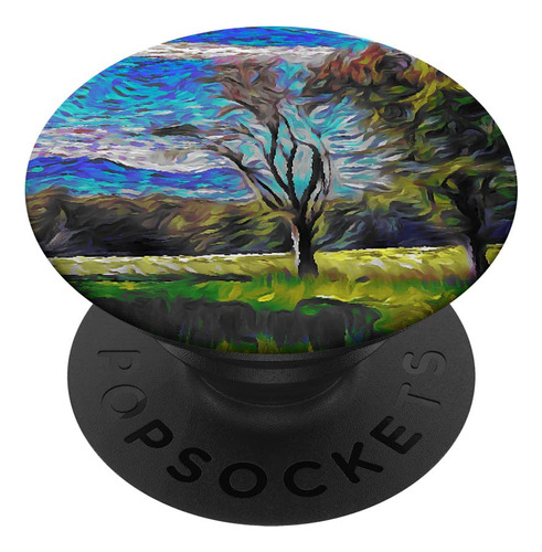 Pintura Abstracta Para Amante Arte Pintor Popsockets Popgrip