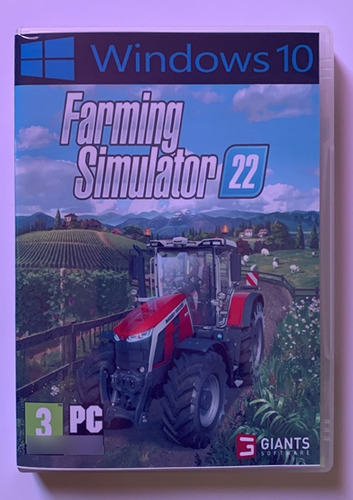 Farming Simulator 22 Jogo De Pc (mídia Física)