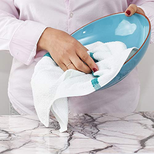 Toallas De Cocina 100% Algodón, Absorbentes Y Reutilizables
