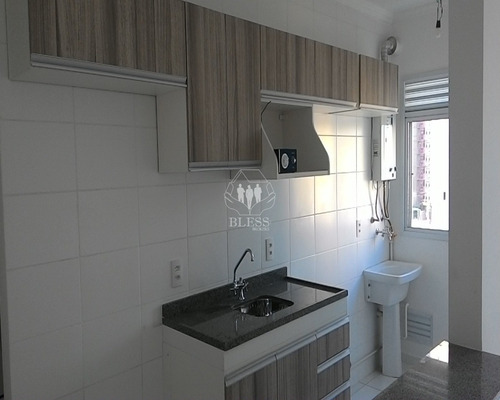 Imagem 24 de 30 de Lindo Apartamento 49,00 M² 2 Dormitórios Sala E Cozinha Americana Pia Com Gabinete E Armários, Lavanderia, 1 Banheiro Com Box De Vidro E Pia C Gabinete, Já Tem Aquecedor Instala - Ap02168 - 335890