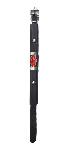 Imagem 6 de 6 de Pulseira Akatsuki Nuvem Vermelha Ajustável