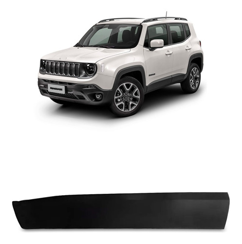 Moldura Lateral Dianteira Jeep Renegade Limited Teto 15 A 18