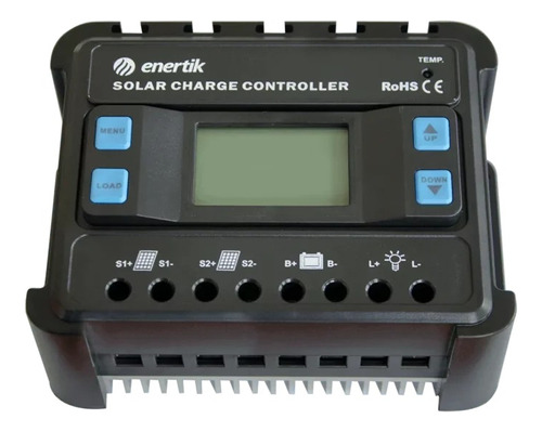 Regulador De Voltaje Para Panel Solar 12v/24v 40a - Enertik