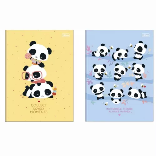 Caderno De Desenho Infantil - Panda 2