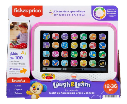 Tablet Fisher Price, Musica, Sonido Y Luces De Aprendizaje