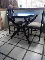 Comprar Juego Comedor Caoba 4 Sillas Tapizadas Ovaladas Negociable