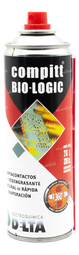 6 Compitt Bio-logic Limpiacontactos Desengrasante Natural