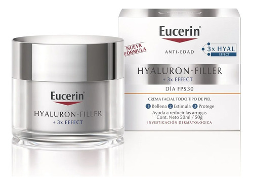 Eucerin Hyaluron Filler Fps 30 Crema Facial De Día 50 Ml