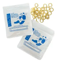 Comprar Ligas Intraorales American, Giant Panda, 1 Bolsa (100 Ligas)