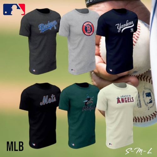 Franelas Para Caballero Estampadas De Beisbol