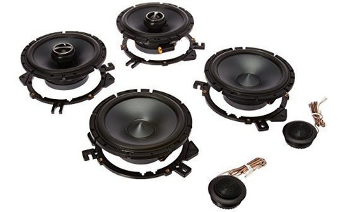 Paquete: Par Alpine Sps-610c 6.5  De 2 Vías Par De Altavoces