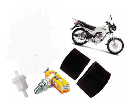 Kit De Afinación Servicio Tool 125 Cgl Honda Basico