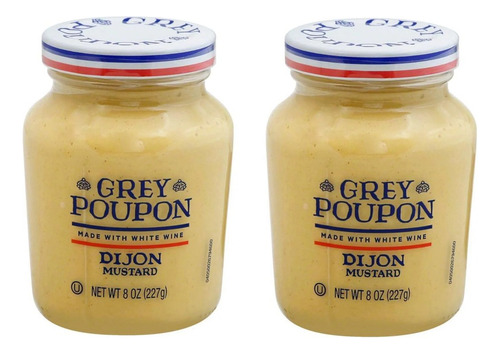 Mostaza Dijon Original Grey Poupon 2 Pack De 227gr