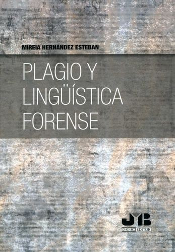 Libro Plagio Y Lingüística Forense