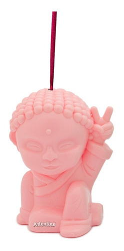 Imagen 3 de 7 de Pack 6 Buda Portasahumerio Pastel Souvenir Deco Pastel