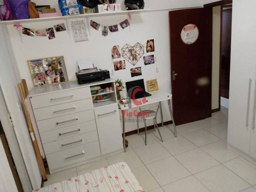 Apartamento Com 2 Quartos Sendo 1 Suíte À Venda, 72 M² Por R$ 295.000 - Recreio - Rio Das Ostras/rj - Ap1413