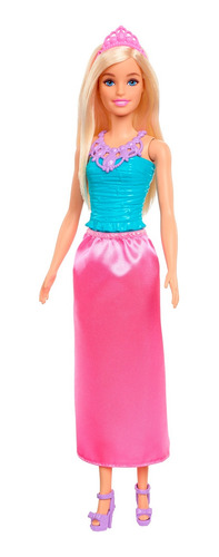 Barbie Fantasia Surtido De Princesas - Vestido Rosa