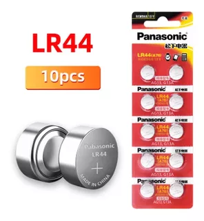 10 Pilas Panasonic Lr44 - Ag13