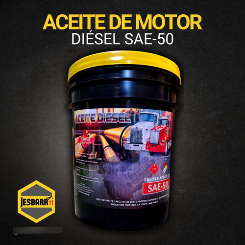 Paila Aceite Diesel Sae 50 Teamlub