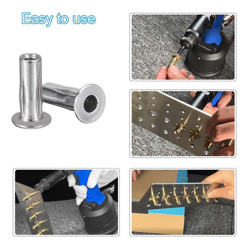 Tuercas De Remache M5 Con Agarre Múltiple, 20 Piezas, Insert