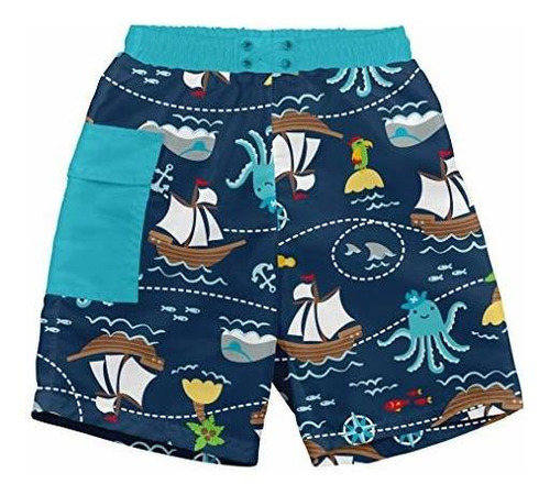 Yo Juego. Por Brotes Verdes - Shorts De Baño Para Niños Con 