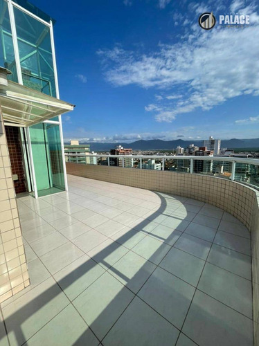 Imagem 24 de 30 de Cobertura Com 4 Dormitórios À Venda, 354 M² Por R$ 2.500.000 - Vila Guilhermina - Praia Grande/sp - Co0023