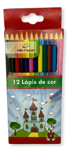 Diseños hermosos y variados de lápices de colores con 12 colores