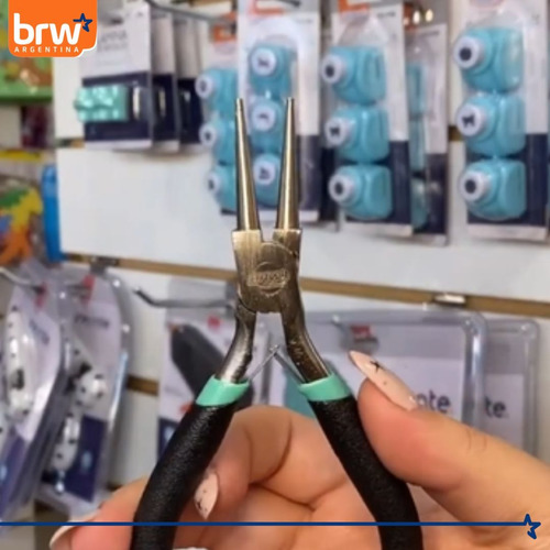 Mini Alicates Pinzas Para Artesanías Manualidades Brw
