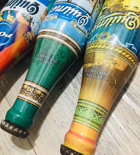 Lote 3 Coleccionables Botella Cerveza Quilmes Histórica (Usado)