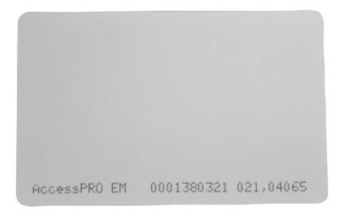 10 Tarjetas De Proximidad Rfid 125khz Ultradelgadas Imprimír