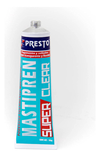 Pegamento Vidrio Mastipren Presto Superclear (70 Gr)