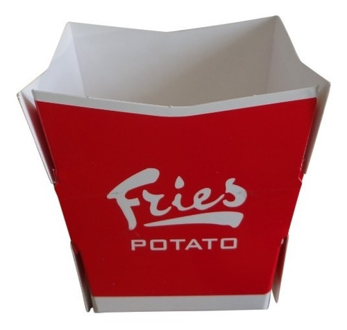 Imagen 6 de 6 de Porta Papas Fritas ( Pack De 100 Uds )