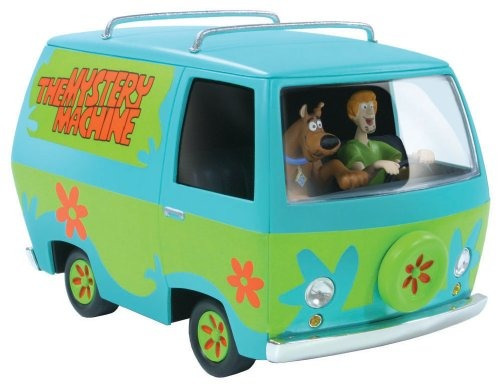 Kit De Modelo De Máquina Misteriosa Scooby Doo De 2 Luces