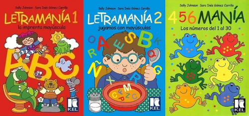 Letramania 1 2 Y 456mania Combo 3 Libros De Kel