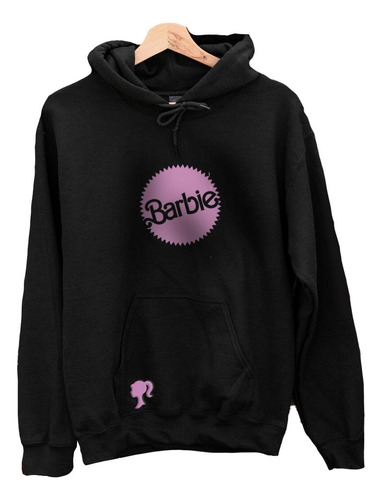 Sudadera De Barbie Con Diseño En 3d Negra