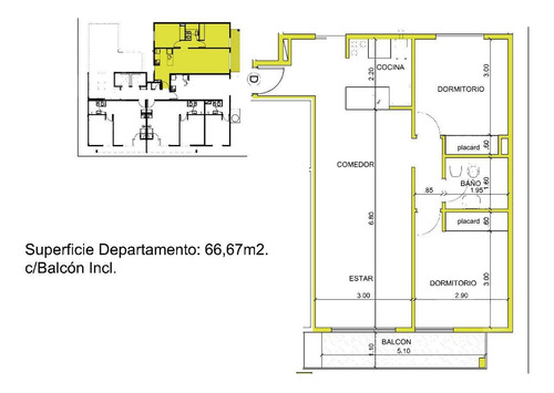 Departamento Renato Buen Pastor 1d. 4'c