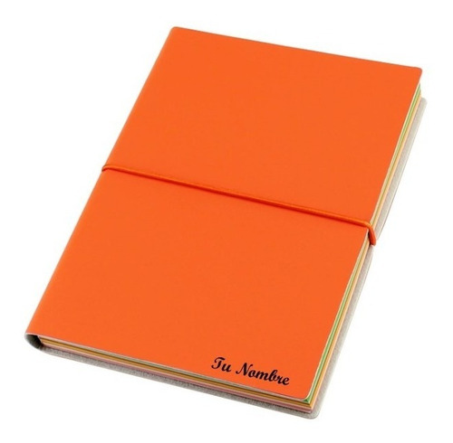 Libreta De Pu High Class Colores Personalizada Con Tu Nombre