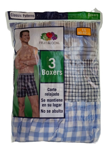 Fruit Of The Loom Boxer Caballero 3 Pack Mod 535m Tda