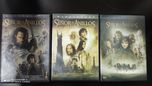 Dvd Trilogía Del Señor De Los Anillos