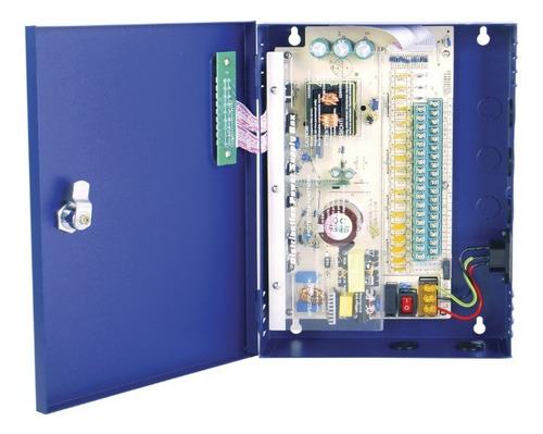 Epcom Fuente De Poder Ps-18-dcx, 15v, 10a, Para 18 Cámaras