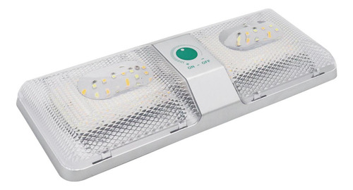 Luz De Techo Led Universal 12 Voltios Para Luces Dobles