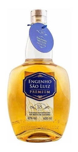 Cachaça Premium Carvalho 600ml - Engenho São Luiz