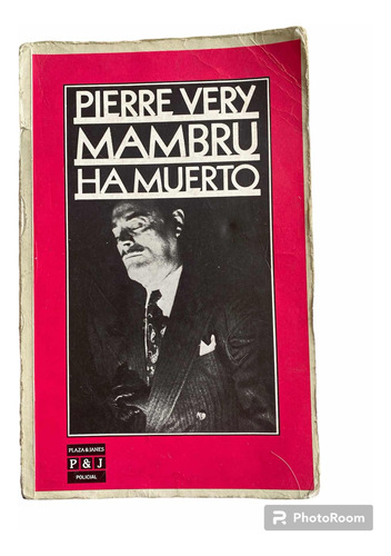 Yh Mambru Ha Muerto Pierre Very Obra Libro 1984 Antiguo Retr