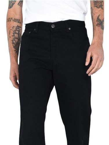 Imagen 5 de 9 de Pantalon Oggi Jeans Corte Relajado Para Hombre Hard Ring