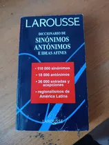 Comprar Diccionario De Sinónimos Antónimos E Ideas Afines - Larousse