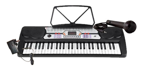 Teclado musical Meike MK-4300 54 teclas negro
